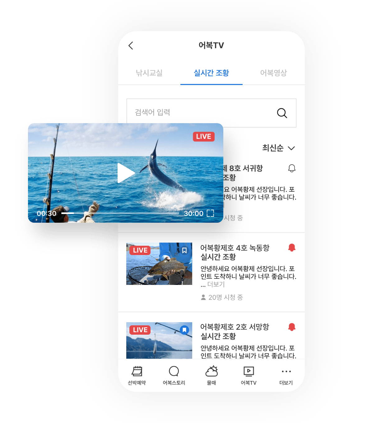 HD 조황 라이브